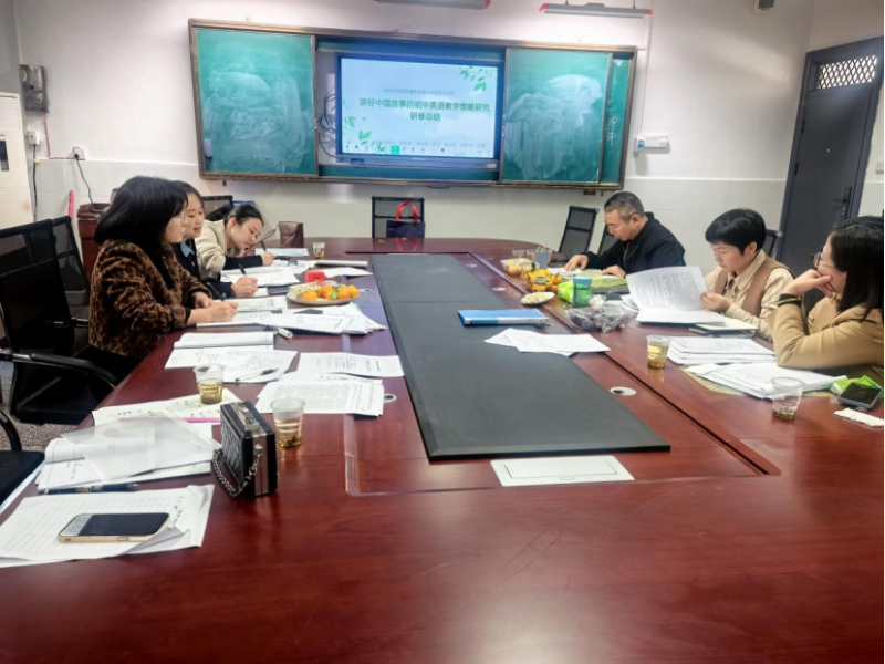 英语课堂话中秋 文化传承润心田 ——桃花江镇中心学校承办湖南省基础教育教学改革项目研修